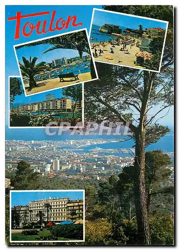 Cartes postales moderne La Cote d'Azur Pays du Soleil Toulon