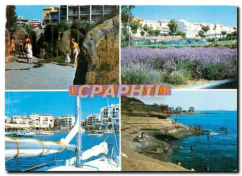 Moderne Karte Le Cap d'Agde Le Mole ses promenades