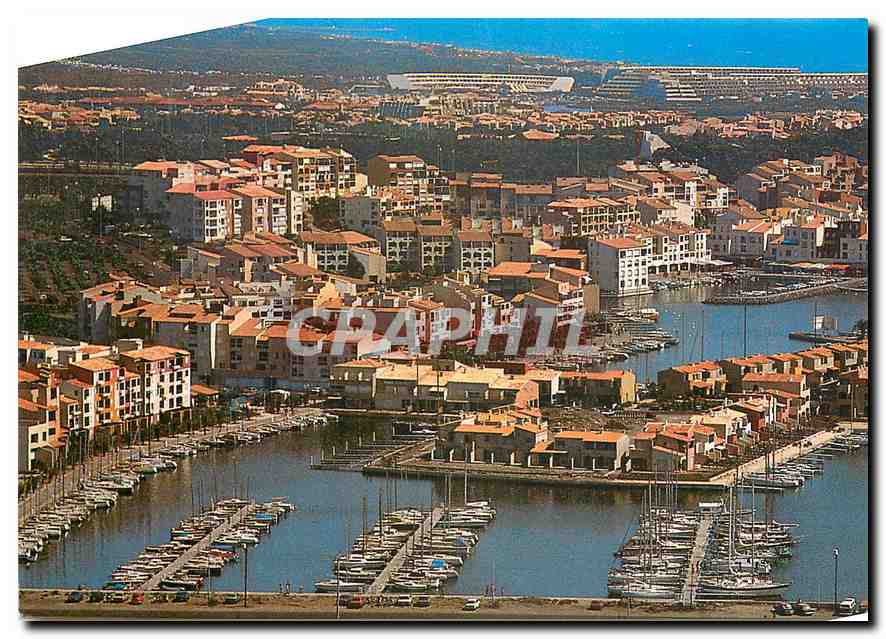 Cartes postales moderne Le littoral Languedoc Le Cap d'Agde vue