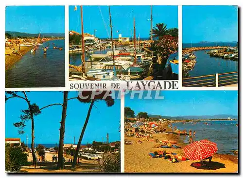 Cartes postales moderne Lumiere et Beaute de la Cote d'Azur Souvenir de L'Aygade