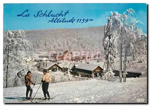 Cartes postales moderne Les Vosges sous la neige Ski
