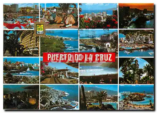 Cartes postales moderne Puerto de la Cruz Divers aspects