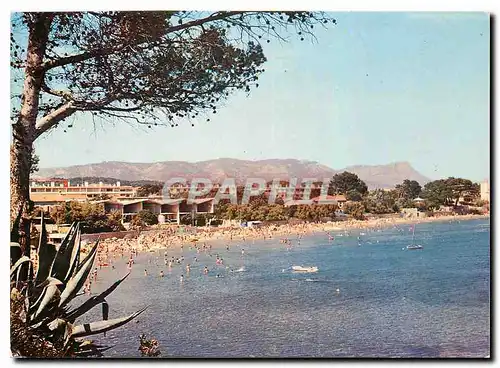 Cartes postales moderne Lumiere et Beaute de la Cote d'Azur Les Sablettes Mar Vivo La plage de Mar vivo