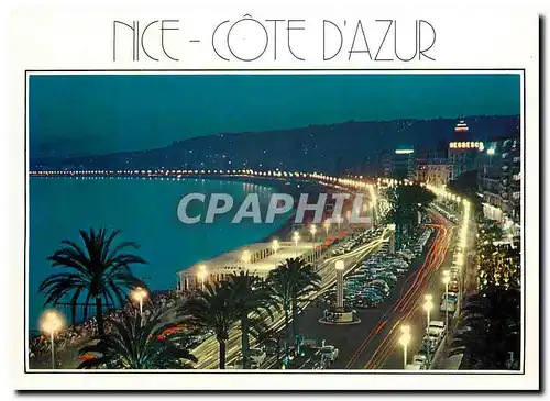 Cartes postales moderne Cote d'Azur French riviera Nice (A Mmes) La Promenade des Anglais