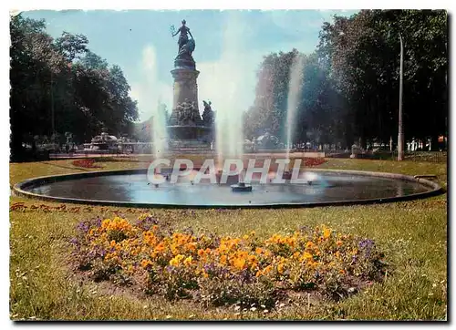 Cartes postales moderne Lyon Les Bassins de la place Carnot