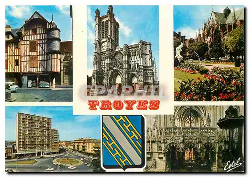Cartes postales moderne Troyes (Aube) Capitale de la Chapagne