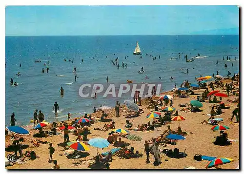 Moderne Karte Narbonne Plage (Aude) La Plage