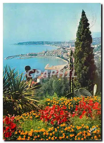 Cartes postales moderne Couleurs et Lumiere de la France la Cote ds'Azur miracle de la nature Menton (A Mmes) vue genera