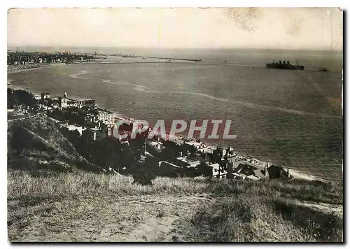 Cartes postales moderne Sainte Adresse vue sur la plage du Havre et l'Avant Port