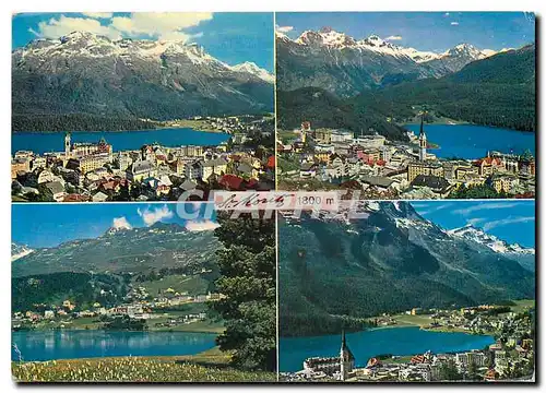 Cartes postales moderne St Moritz 1800 m