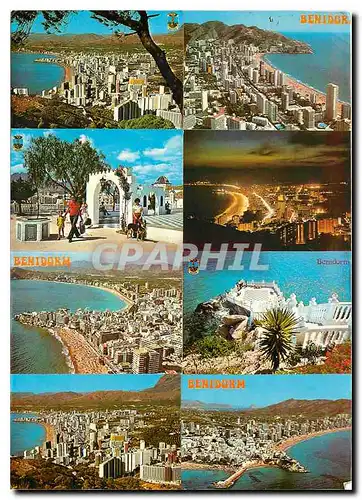 Cartes postales moderne Benidorme (Espana)