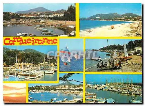 Cartes postales moderne Lumiere et Beaute de la Cote d'Azur Souvenir de Carqueiranne