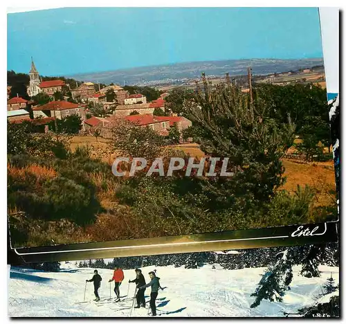 Cartes postales moderne Les Vosges sous la Neige Gerardmer la Mauselaine