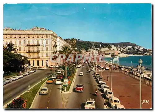 Cartes postales moderne Reflets de la Cote d'Azur Nice (A Mmes) La Promenade des Anglais et le QUAI des Etats Unis