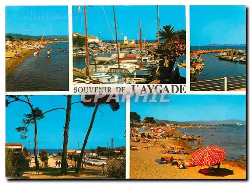 Cartes postales moderne Lumiere et Beaute de la Cote d'Azur Souvenir de l'Aygade