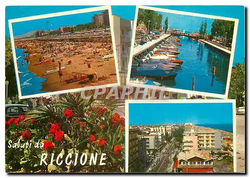 Cartes postales moderne Saluti du Riccione