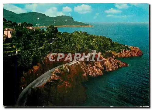 Cartes postales moderne Cote d'Azur Le Trayas La Corniche d'Or et la Pointe Notre Dame