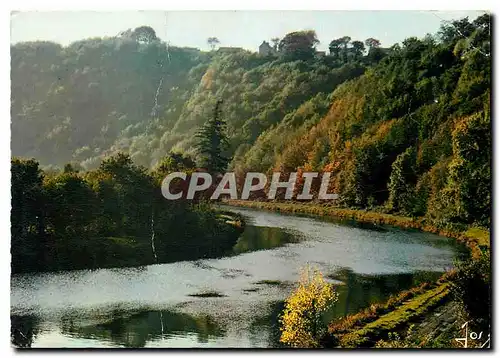 Cartes postales moderne Bretagne en couleurs L'Aulne et ses rives boisees chateauneuf du Faou