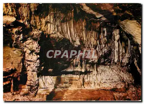 Cartes postales moderne Les Grottes d'Arcy sur Cure (Yonne) la salle de la vierge