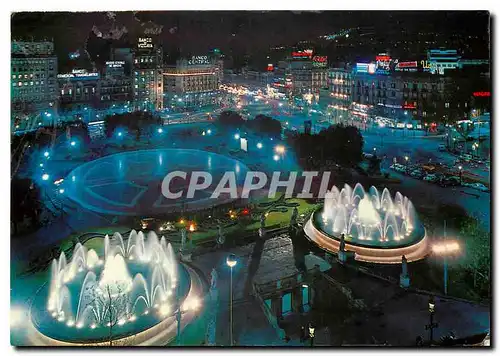 Cartes postales moderne Barcelone Place de Cataluna