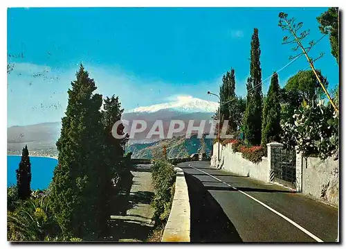 Cartes postales moderne Luci e Colori du Sicilia Taormina