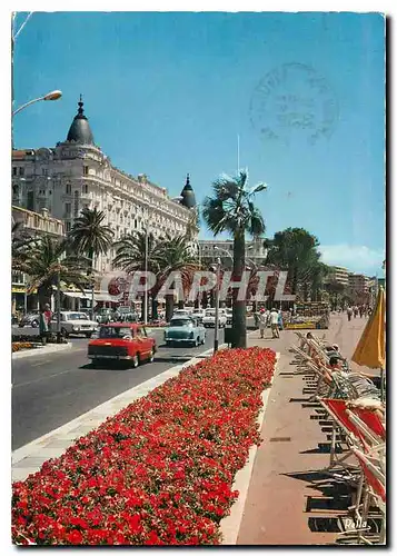 Cartes postales moderne La Cote d'Azur Cannes (AM) La Croisette et le Carlton Hotel