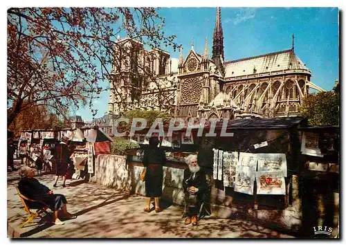 Cartes postales moderne Paris Notre Dame les Bouquinistes