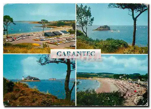 Cartes postales moderne La Bretagne Carantec (Finistere) La Plage de Kellen vue de la Pointe de Pen Al Lann