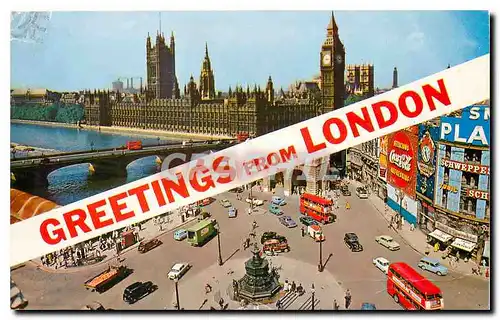 Cartes postales moderne Greetings from London