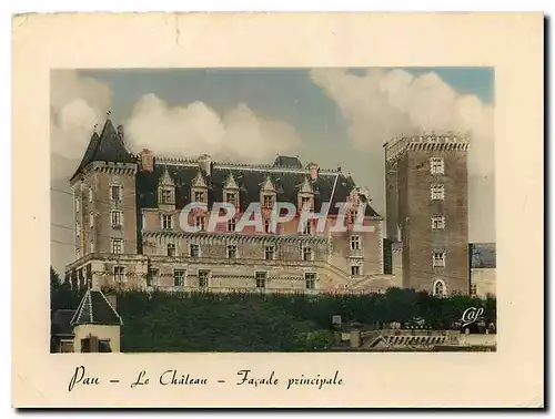 Cartes postales moderne Pau Le Chateau Facade principale