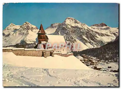Cartes postales moderne Arosa Bergkirchli 1800 m