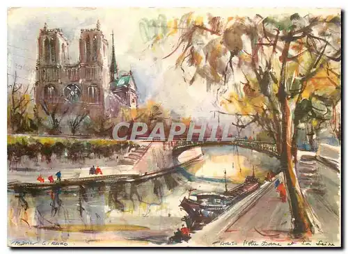 Cartes postales moderne Paris Notre Dame