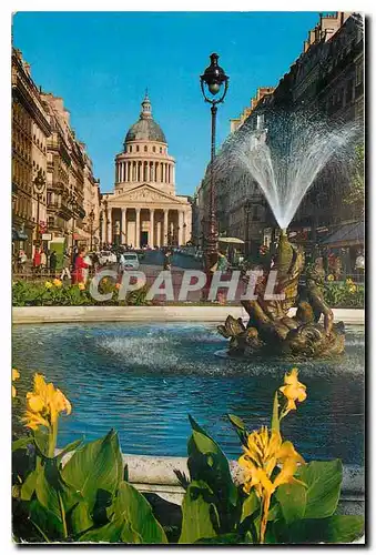 Cartes postales moderne Paris la rue soufflot et le Patheon