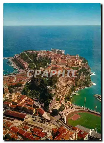 Cartes postales moderne Couleurs et Lumiere de France La Cote d'Azur miracle de la nature Principate de Monaco