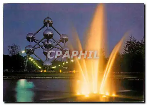 Cartes postales moderne Atomuim Bruxelles