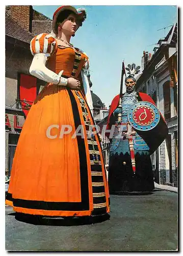 Cartes postales moderne Douai (Nord) Folklore Geants