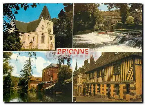 Cartes postales moderne Normandie France Brionne