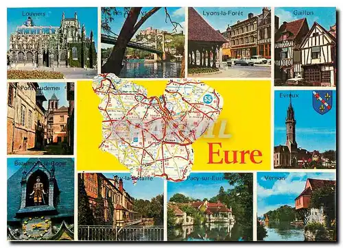 Cartes postales moderne Normandie France l'Eure