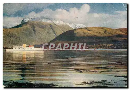 Moderne Karte Fort William Loch Linnhe and Ben Nevis