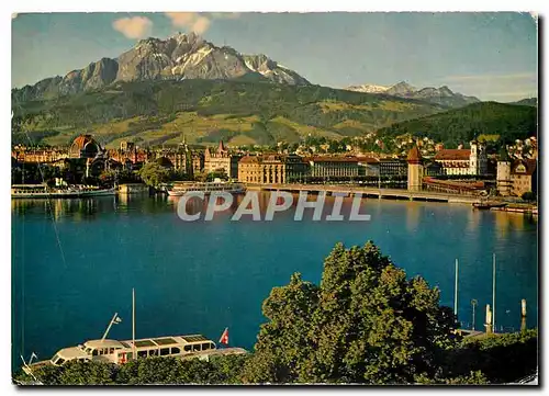 Cartes postales moderne Lucerne et le Pilate