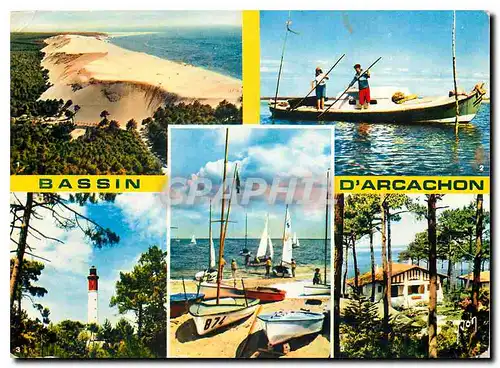 Cartes postales moderne Couleurs et Lumliere de France Bassi d'Arcachon (Gironde)