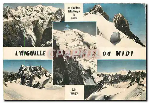 Cartes postales moderne  L'Aiguille du Midi