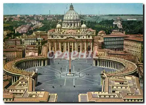 Cartes postales moderne Roma Place Saint Pierre