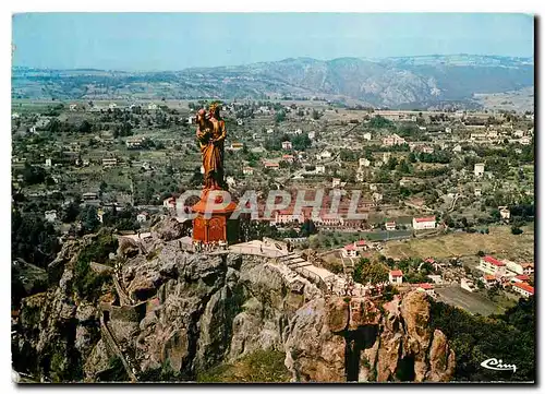 Cartes postales moderne Le Puy (Hte Loire) Vue aerienne Notre Dame de France