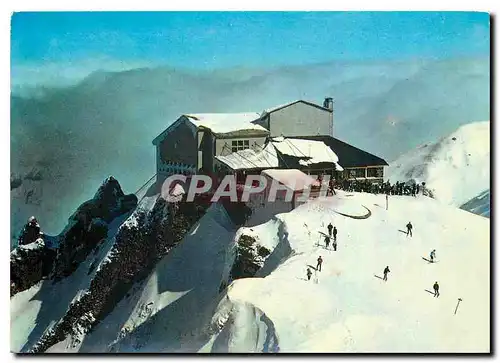 Cartes postales moderne Sports d'Hiver en Auvergne Depart des pistes a la station superieur des telepheriques du Sancy (