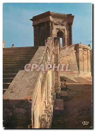 Moderne Karte Montpellier (Herault) Le Chateau d'eau XVIIIe s