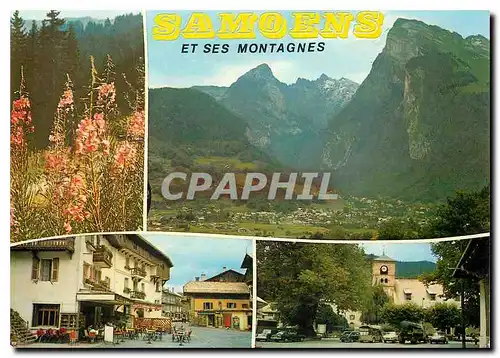 Cartes postales moderne Samoens (Haute Savoie) Alt de 700 a 1700 m