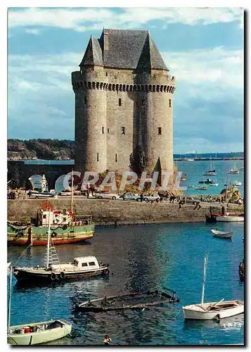 Cartes postales moderne Saint Servan cite Corsaire La tour Solidor et la cale Bateaux