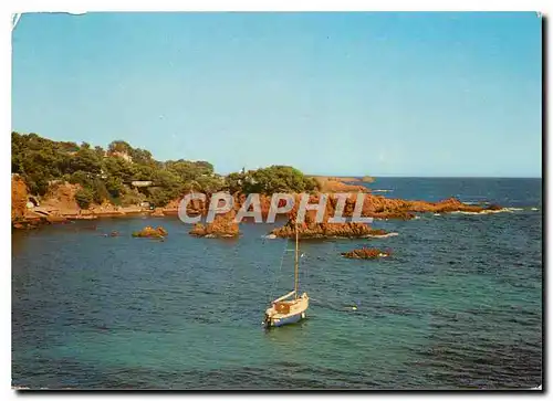 Cartes postales moderne La Cote d'Azur Varoise Corniche d'Or de l'Esterel Agay Calanque des Anglais