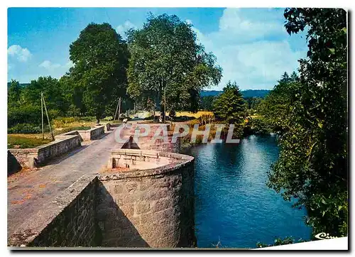Cartes postales moderne Moutier (Creuse) Pont Romain sur la Creuse